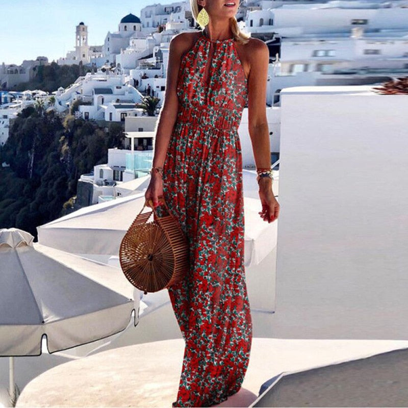 Robe Longue Fleur