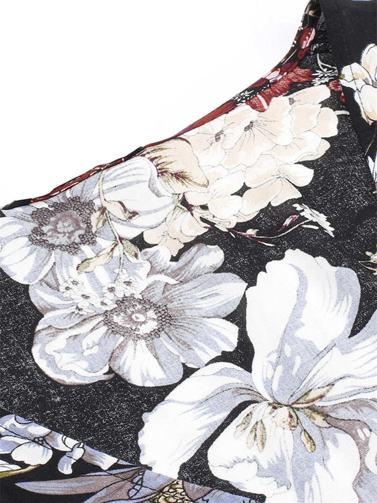 Robe Longue à Fleur