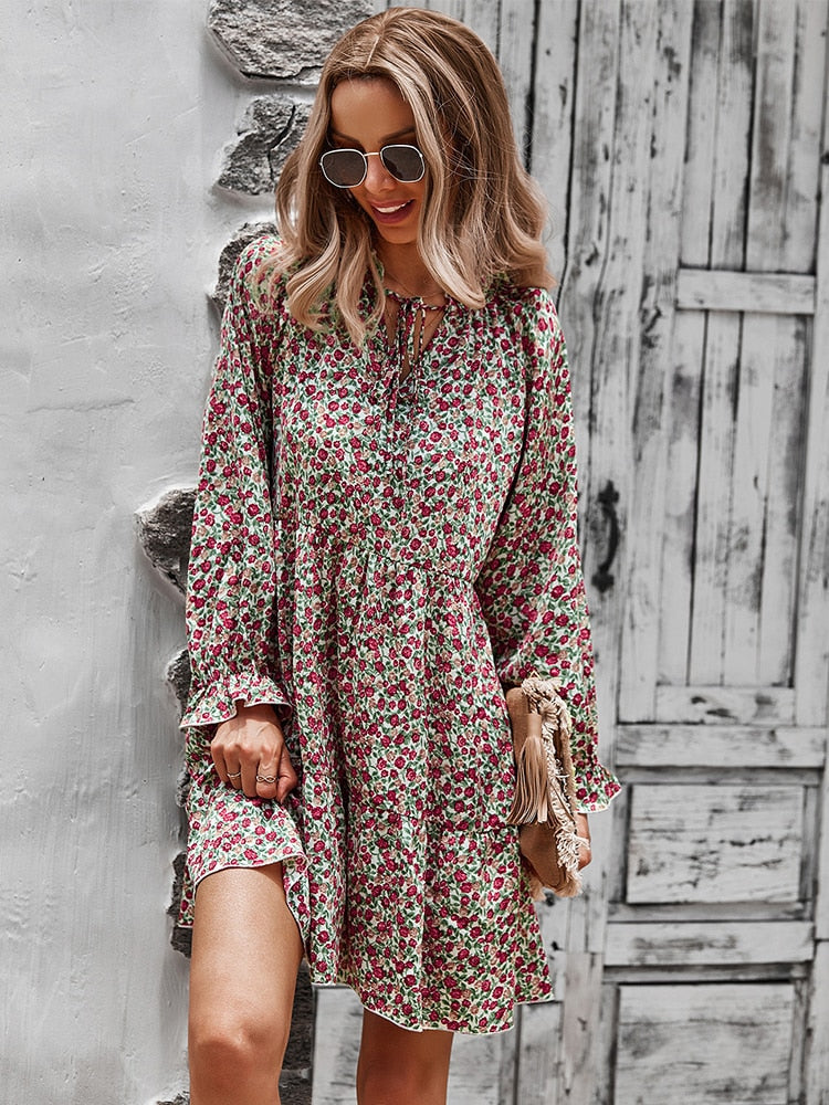 Robe d'Été Fleurit