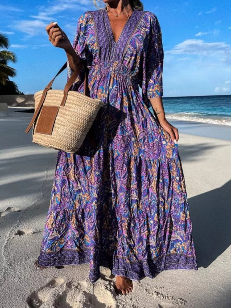 Longue Robe d'Été