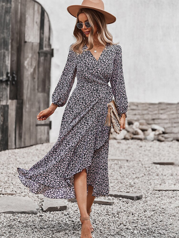 Robe Légère à Fleur Femme
