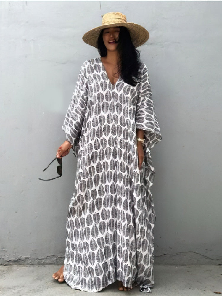 Robe de Plage Décontractée Femme