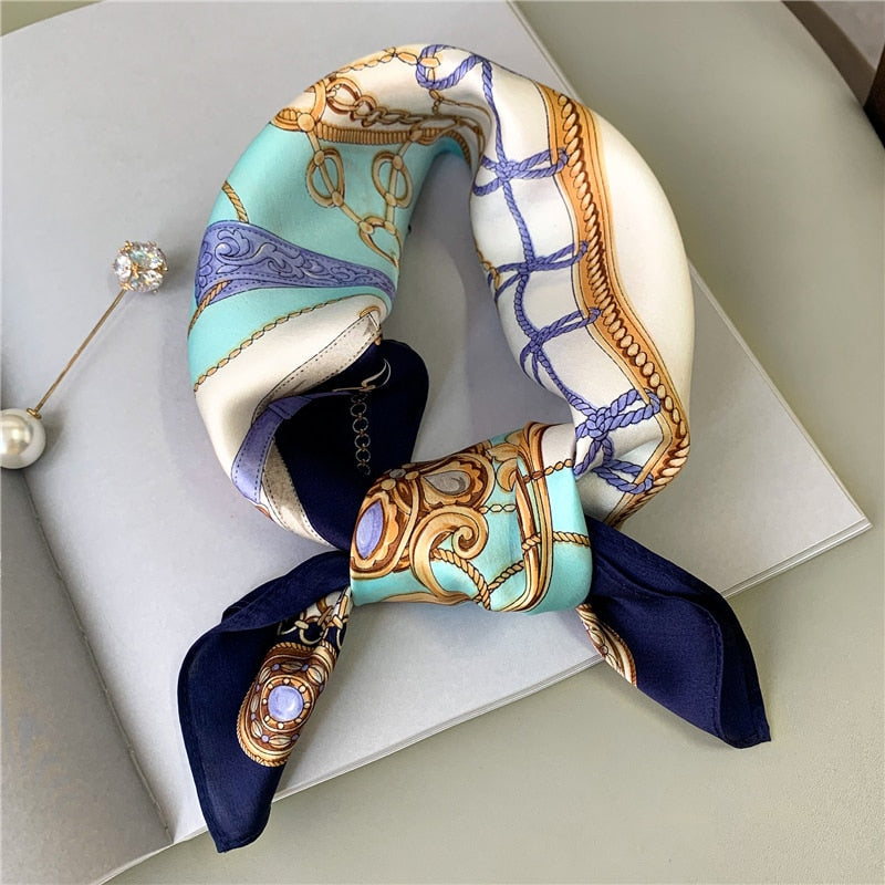 Foulard Chic 100% Soie Décoration Originale