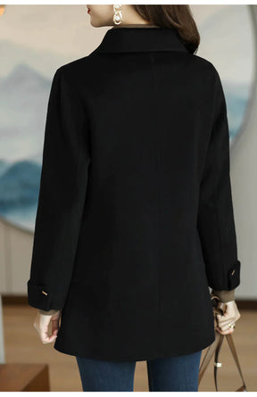 Manteau en Laine - Brune