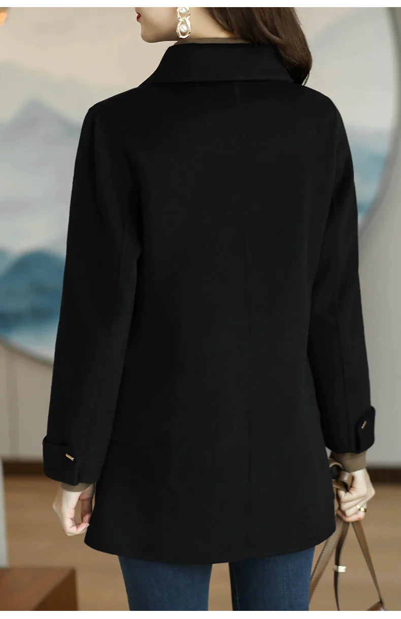 Manteau en Laine - Brune