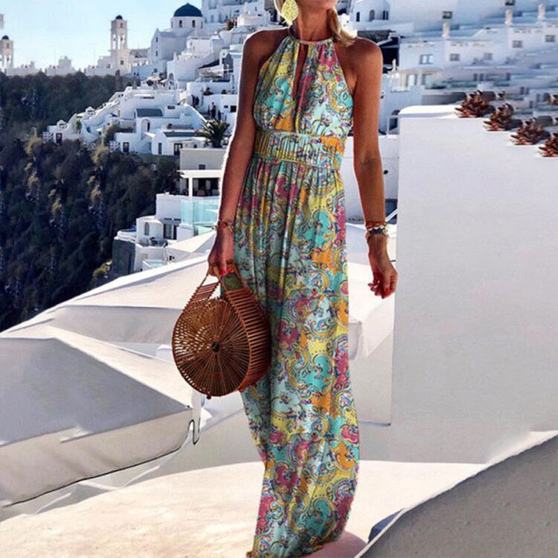 Robe Longue Fleur