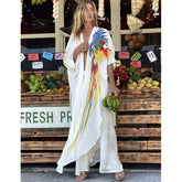 Robe Blanche Motif Ara