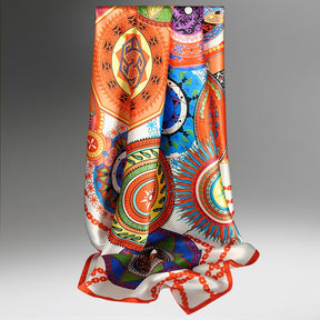 Foulard Bandana 100% Soie Femme