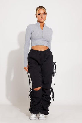Pantalon Cargo Ruby - Gris