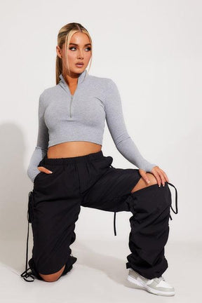 Pantalon Cargo Ruby - Gris