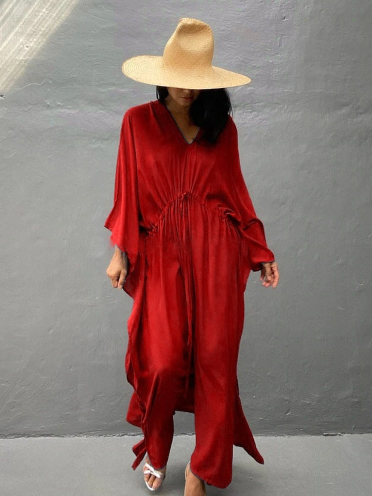Robe de Plage Moderne Femme