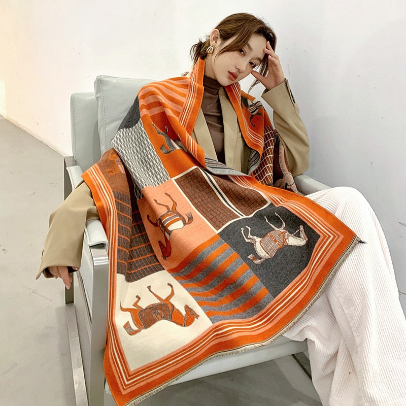 Foulard Cachemire Femme | La Parisienne