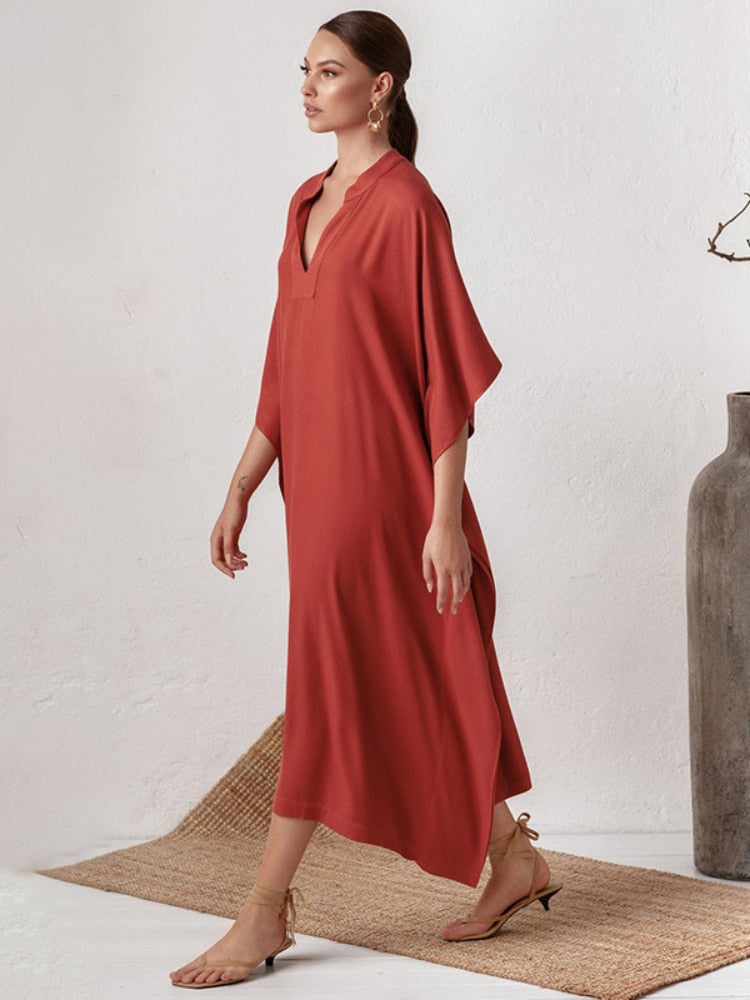 Robe de Plage Large Chic Femme