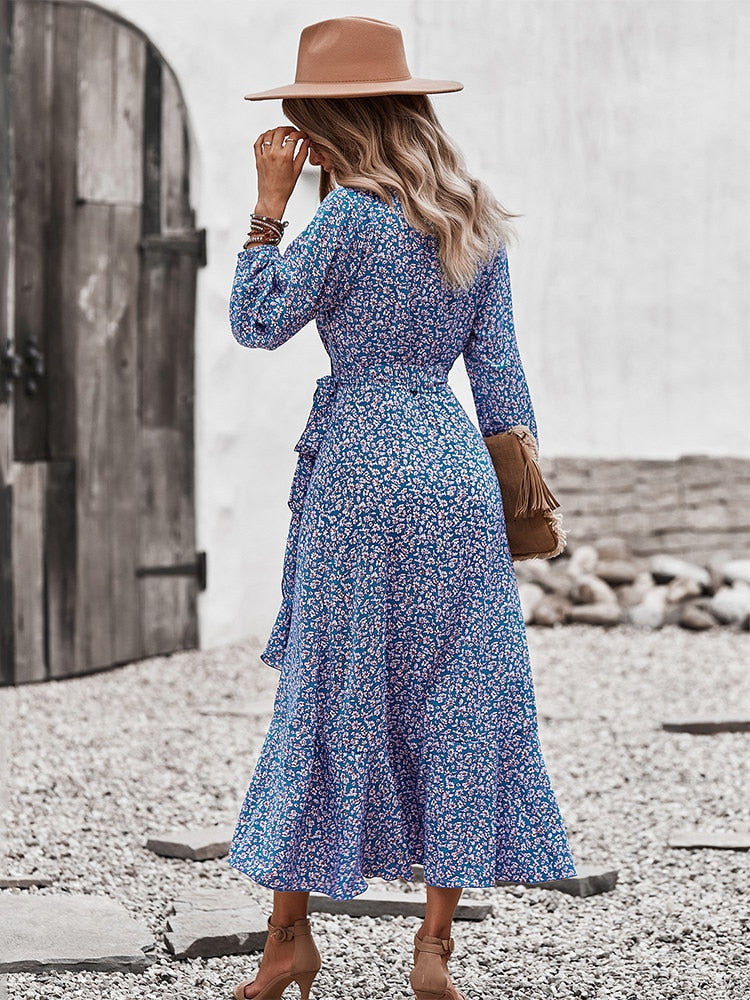 Robe Légère à Fleur Femme