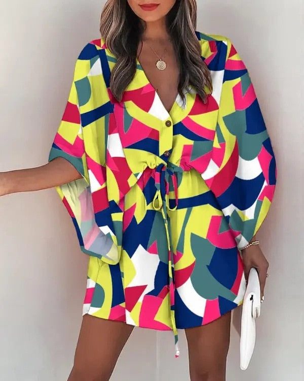 Robe Motif Original Femme