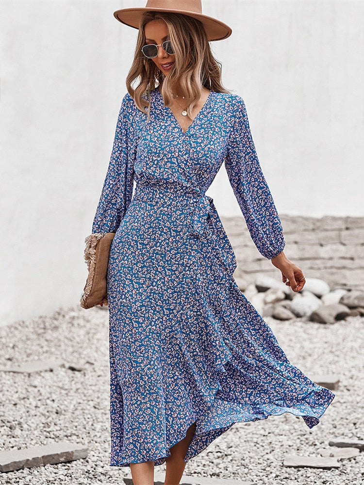 Robe Légère à Fleur Femme