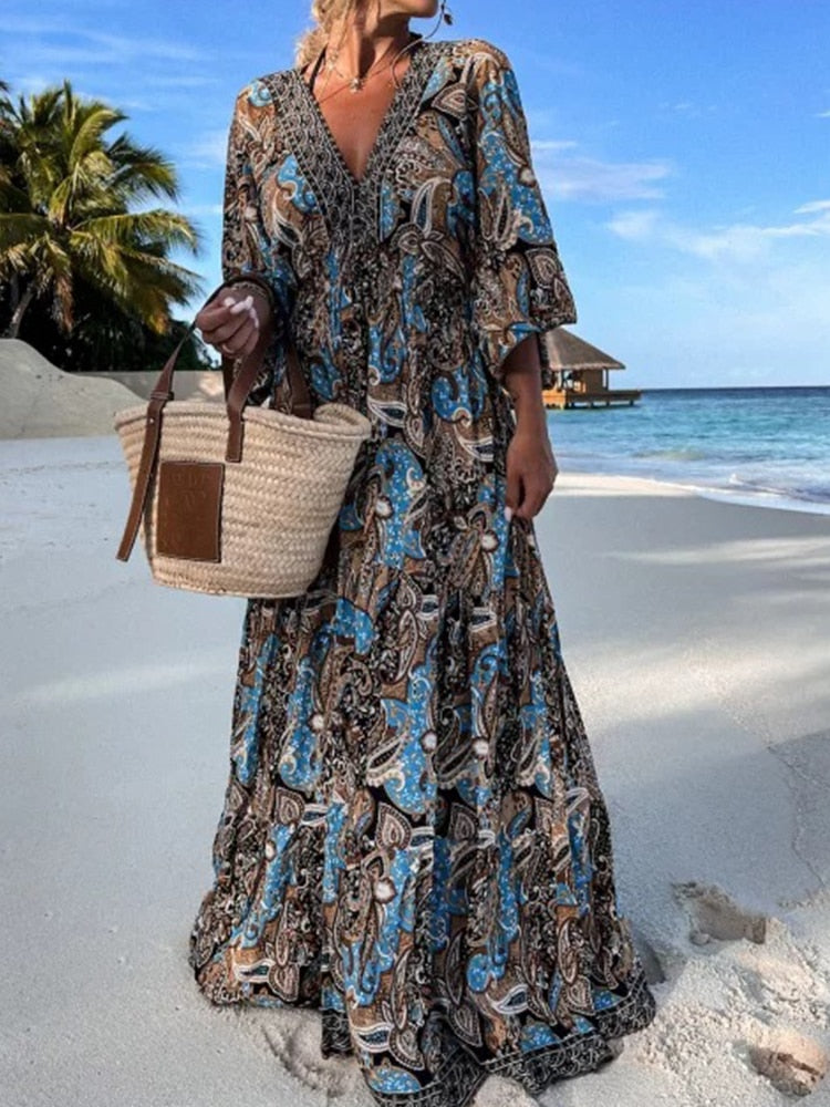 Longue Robe d'Été