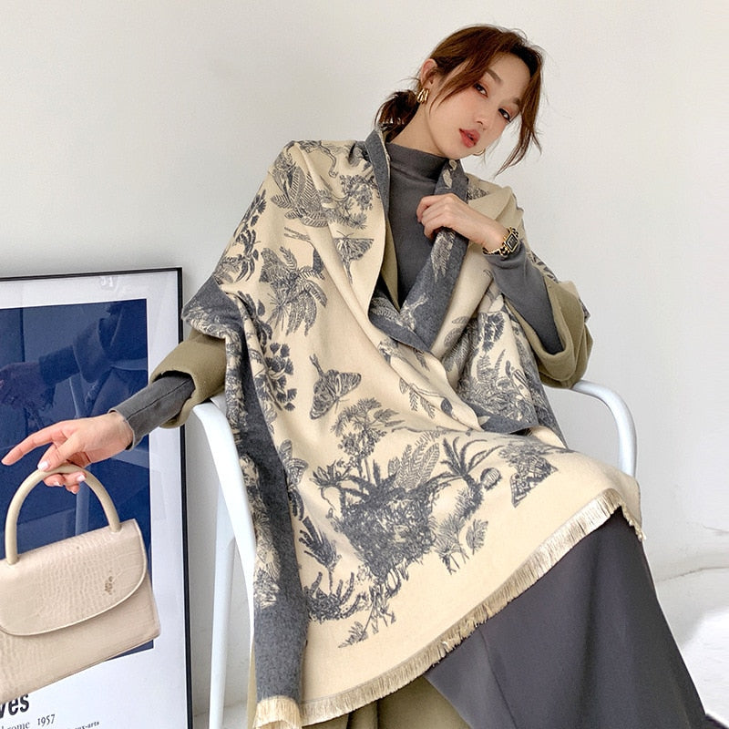 Foulard Cachemire Femme | La Parisienne