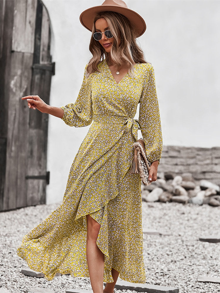 Robe Légère à Fleur Femme