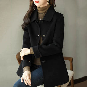 Manteau en Laine - Brune