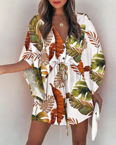 Robe Femme Décoration Fleur Classique