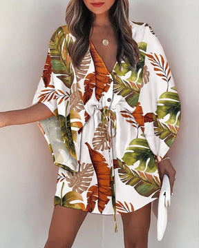 Robe Femme Décoration Fleur Classique
