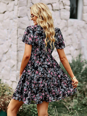 Robe Légère à Fleur Femme
