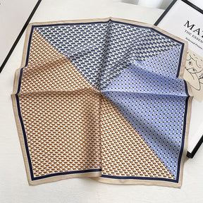 Carré 100% Soie Chic Femme