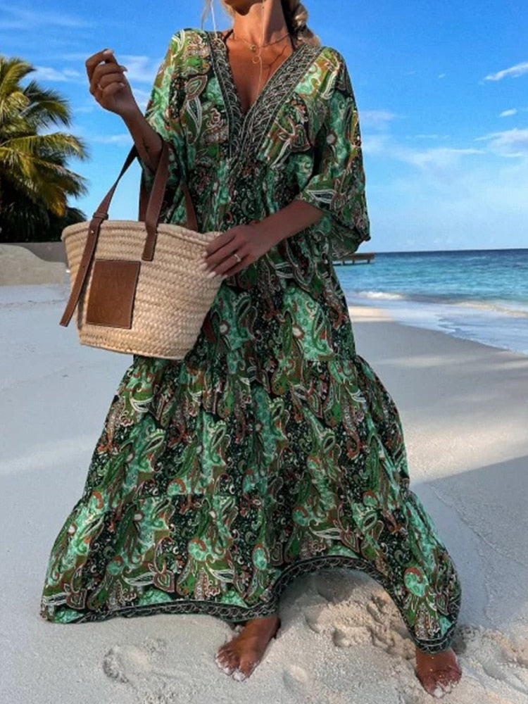 Longue Robe d'Été