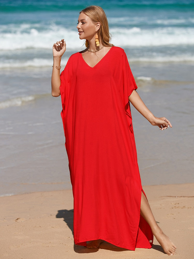 Robe de Plage Chic Noire Femme