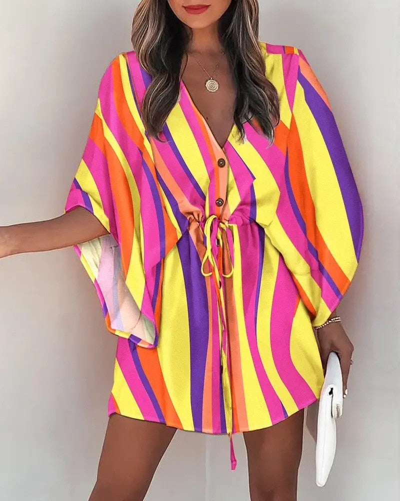 Robe Motif Original Femme